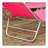 2 Piece Folding Chaise Lounge Chairs, Pool Sun Tanning Chairs, Outdoor Lounge Chairs With 6-Position Reclining Back, Breathable Mesh Seat, Headrest For Beach, Yard, Patio,-101211973