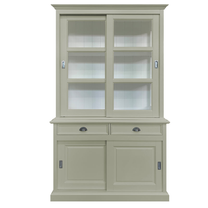 Babetta Display Cabinet, Pebble Grey