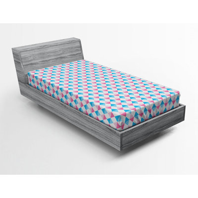 Microfiber Geometric Fitted Sheet