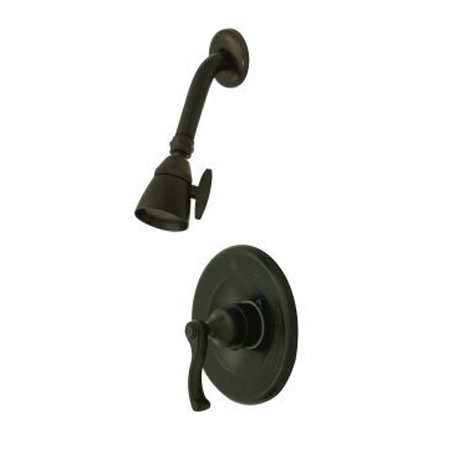 Royale Diverter Shower Faucet with French Lever Handles