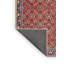 Tapis de zone rouge/vert contemporaine-350293165