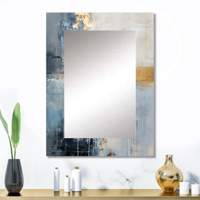 Fairlough - Beige Modern Wall Mirror