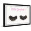 Lashes & Lips II 1 Piece Single Picture Frame Painting-308005261