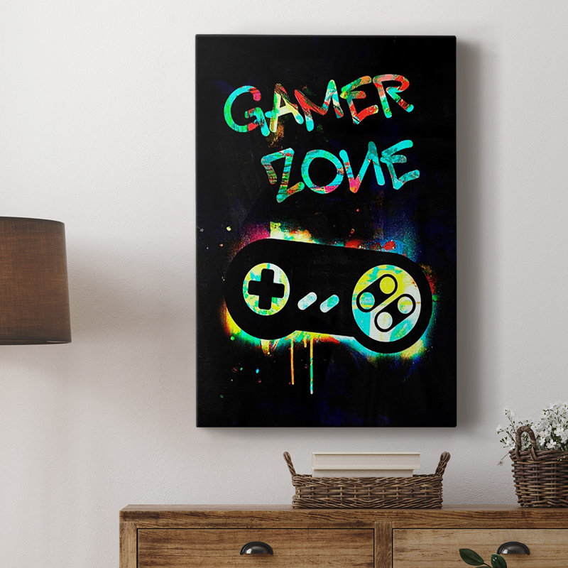 " Gamer Tag IV ", 18" H x 12" W x 1" D