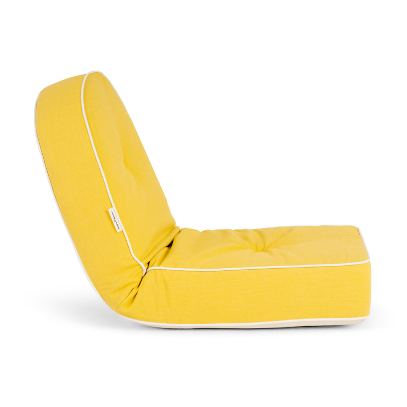 Coussin inclinable Rivie, Jaune