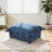 Upholstered Chenille Footstool-510134034