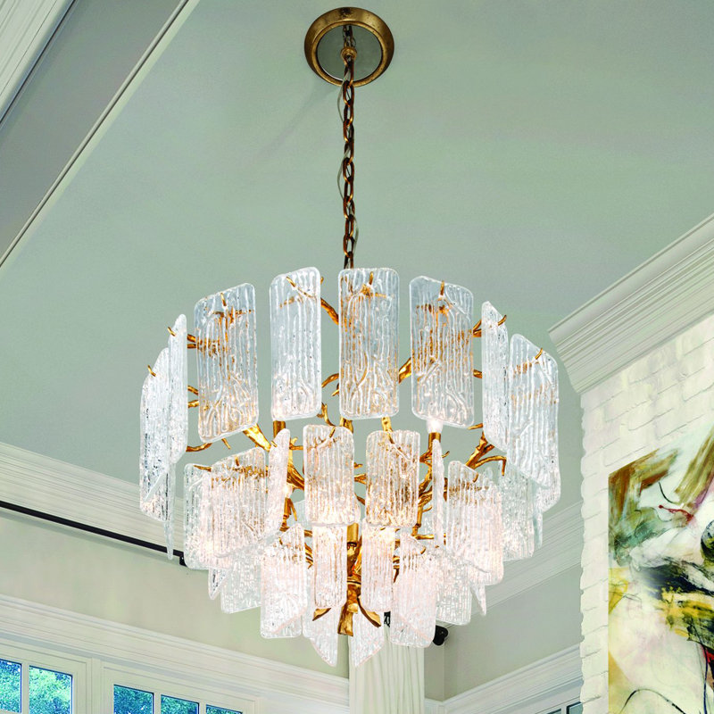 Piemonte 8-Light Unique / Statement Tiered Chandelier