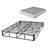 Heavy Duty Box Spring with Removable Fabric and High Profile Support