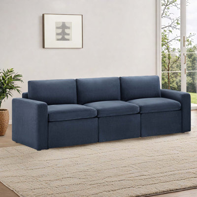 Canapé modulaire rembourré 2 pièces 74 "Lana