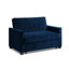 Matt 2 Seater Velvet Sofa Bed-67369211