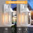 Mozingo 1-Light Outdoor Wall Lantern with Dusk to Dawn-1598351540-1585090790