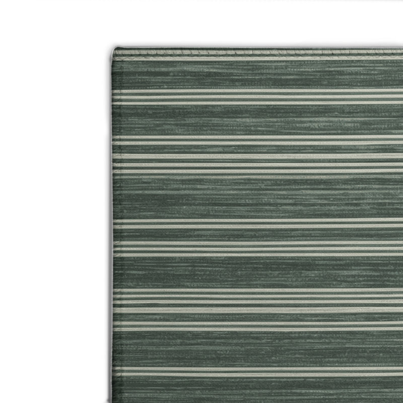 Tapis intérieur / extérieur gris HorizontalStripes, Rectangulaire 2 pi x 3 pi