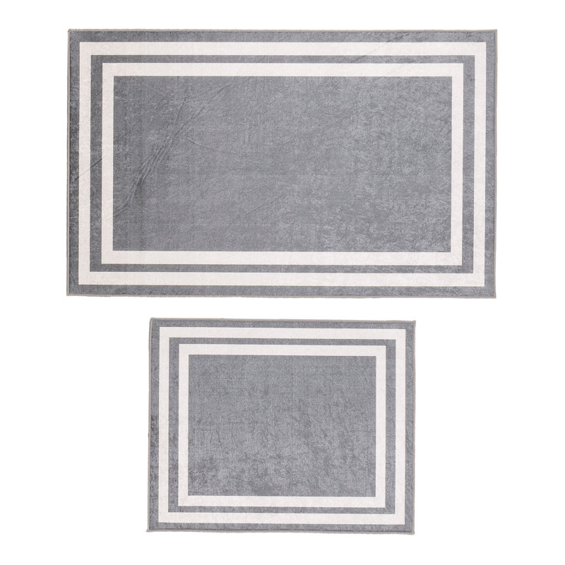 Ensemble de tapis de bain 2 pièces Artrell