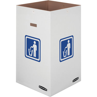 Open Kitchen Trash Can