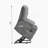 Power Lift Recliner Chair with Massage and Heat for Elderly, Overstuffed Wide Recliners, Heavy Duty Motion Mechanism with USB and Type C Ports, 2 Steel Cup Holders-2145104599