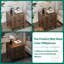 17.72cm W Solid Wood Bedside Table