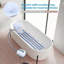 Masseur portatif pour bain à bulles - Masseur pour baignoire à bulles avec ventouse puissante améliorée, pompe à air électrique, oreiller et télécommande pour une détente ultime