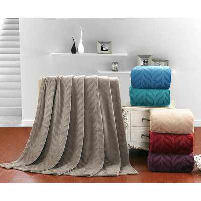 Midge Plain Weave / Muslin Throw Blanket