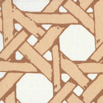 Cane Back Linen Fabric