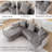 Modular Boneless L-shaped SOFA, Sponge Compression SOFA, Non Assembly SOFA-1229684024