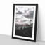 Mist over Wurzjoch in Italy - Picture Frame Painting Print-56738150-56738147