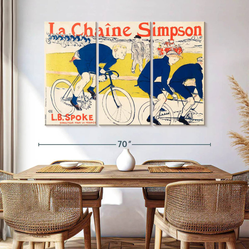 La chaîne Sirci The Simpson, H 42 po x l 65 po