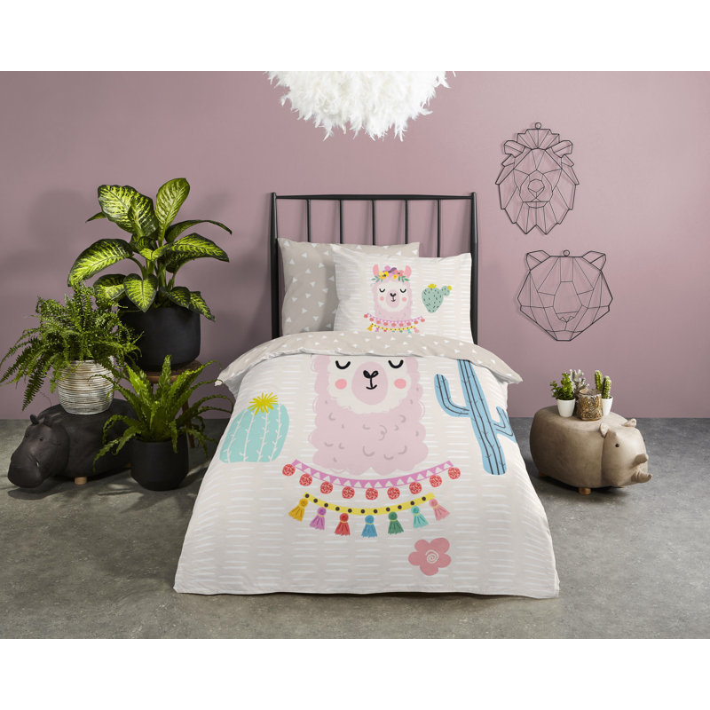 No Pattern Duvet Cover Set with Pillowcases