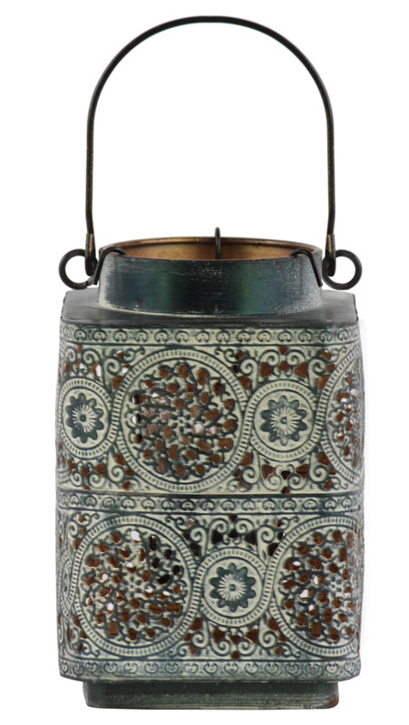 6.5'' H Metal Tabletop Lantern
