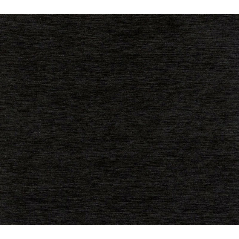 Ryele Upholstered Chenille Headboard, Small Double (4'), Black