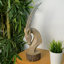 Rhys ORYX HEAD 53cm Carved Wood Effect