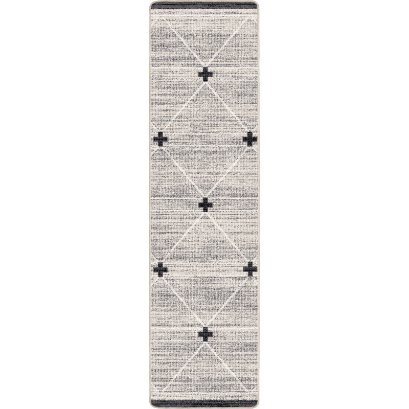 Tapis de travail en treillis Res résidence, Tapis de couloir 2 pi 1 po x 7 pi 8 po
