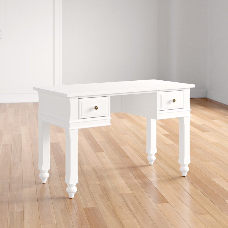 Bureau d'écriture Harold 47,75 ", Blanc