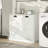 Two-Compartment Tilt-Out Laundry Sorter Cabinet
