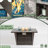 42" Propane Gas Fire Pit Table, 50000 BTU Square Steel Fire Pit With Glass Wind Guard For Outside Patio Deck Garden Courtyard