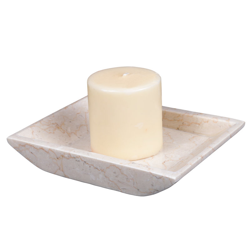 1.2'' H Marble Tabletop Dish