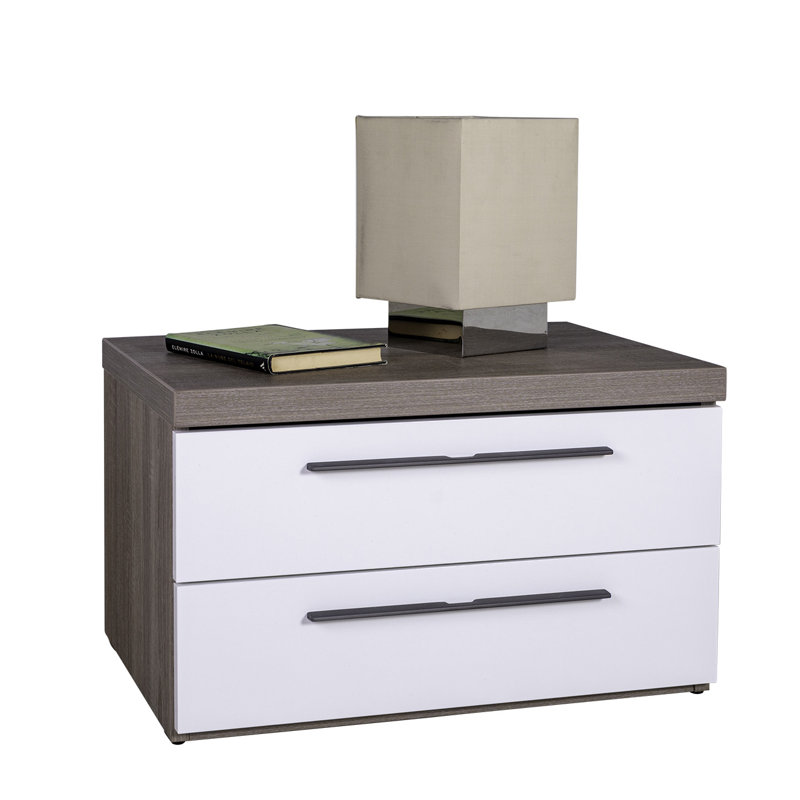 Sognando 60cm W Manufactured Wood Bedside Table