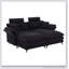 Canapé modulaire à assise profonde 85,8 po-902862568