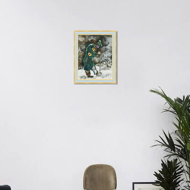 " Vagrant " by Marc Chagall Print, 22 po x 28 po