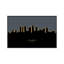Atlanta Georgia Skyline Glow Orange by Michael Tompsett - Print on Canvas-235878247-235878298