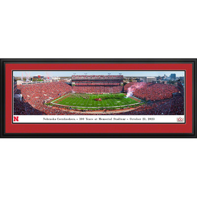 Nebraska Cornhuskers - 100 Years At Memorial Stadium - 21 octobre 2023 sur papier