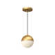 Monae Single Light Glass Dimmable LED Pendant