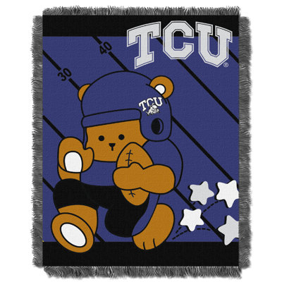 Tcu baby blanket Collegiate