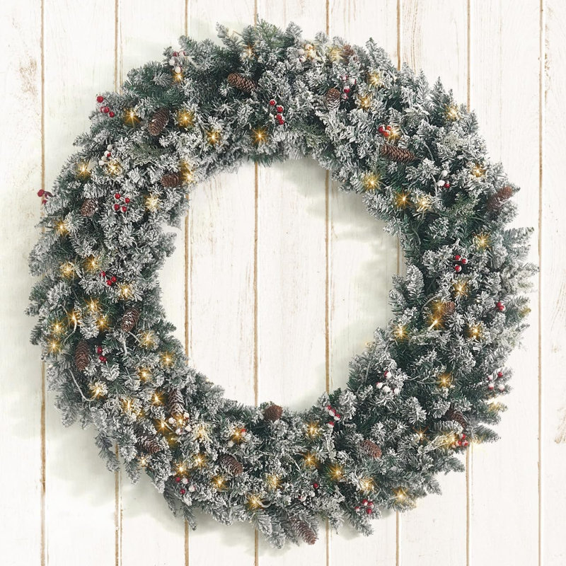 10 " Pre-Lit Wreath
