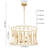 Renessa 6-Light Hand-Wrapped Rope Drum Chandelier-1457556387