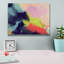  «Spring Showers 2» par Brittany Evans, art mural sur toile, 16 po x 12 po