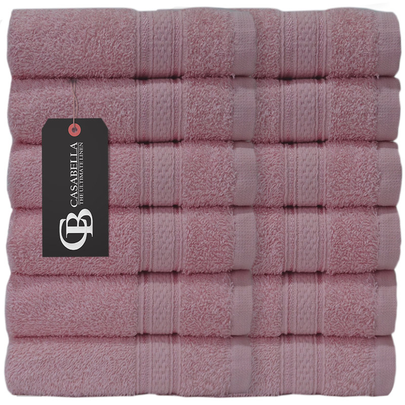 Fiorinda Face Cloth Same-Size Bale, Pink