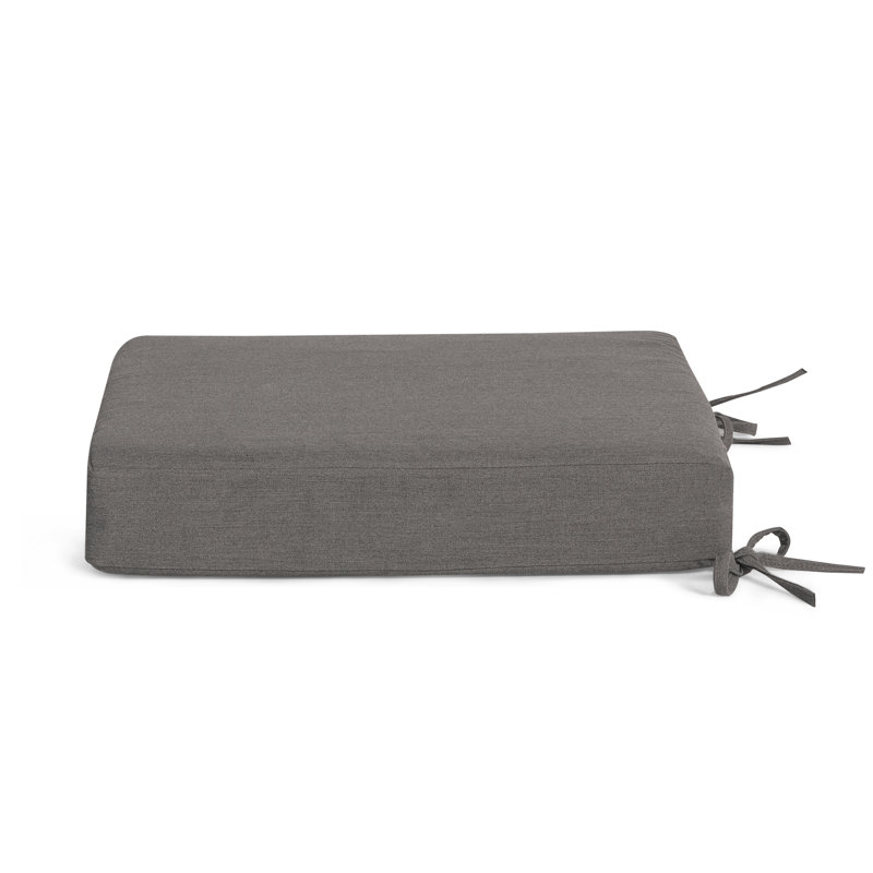 Outdoor Seat Cushion, Gray