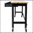 60In Work Bench, Workbench With Drawer Storage, Heavy Duty Work Table With Wheels For Garage Home Office