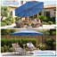 Parasols déportés avec base, bleus-1679387304