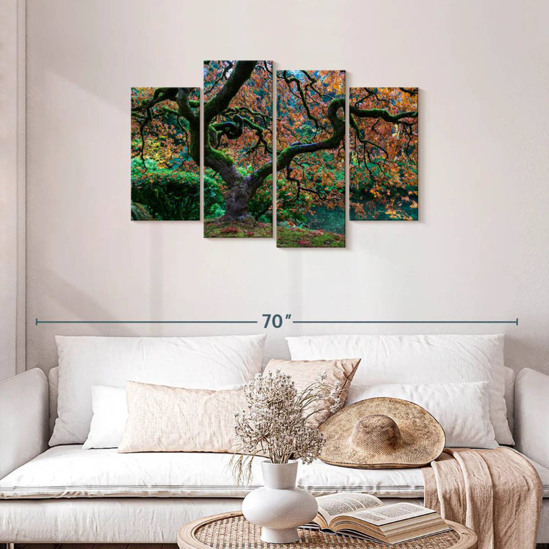 Harnek Japanese Maple Foliage, 27" H x 43" W